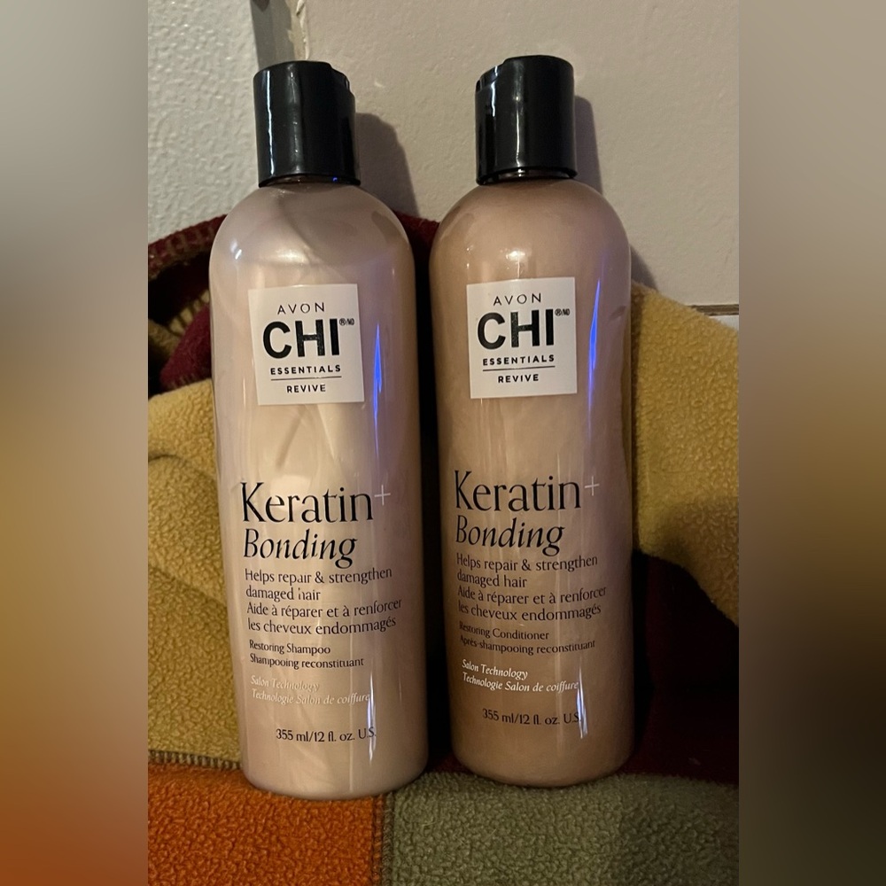 Avon Keratin + Bonding Shampoo & conditioner